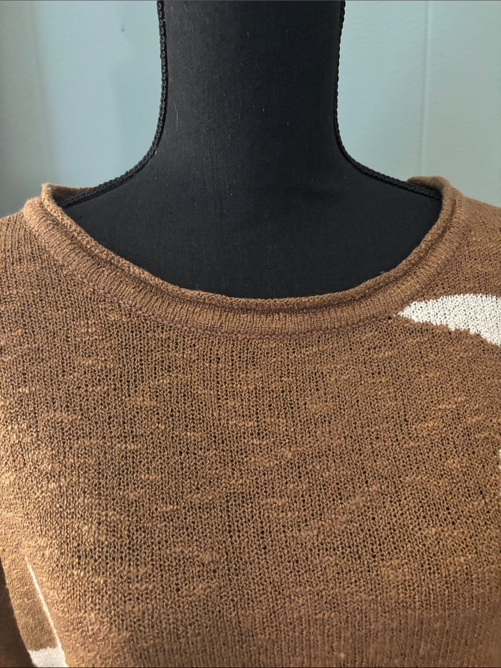 Promesa Stars Bell Sleeve Knit Beach Sweater - Picture 2 of 10